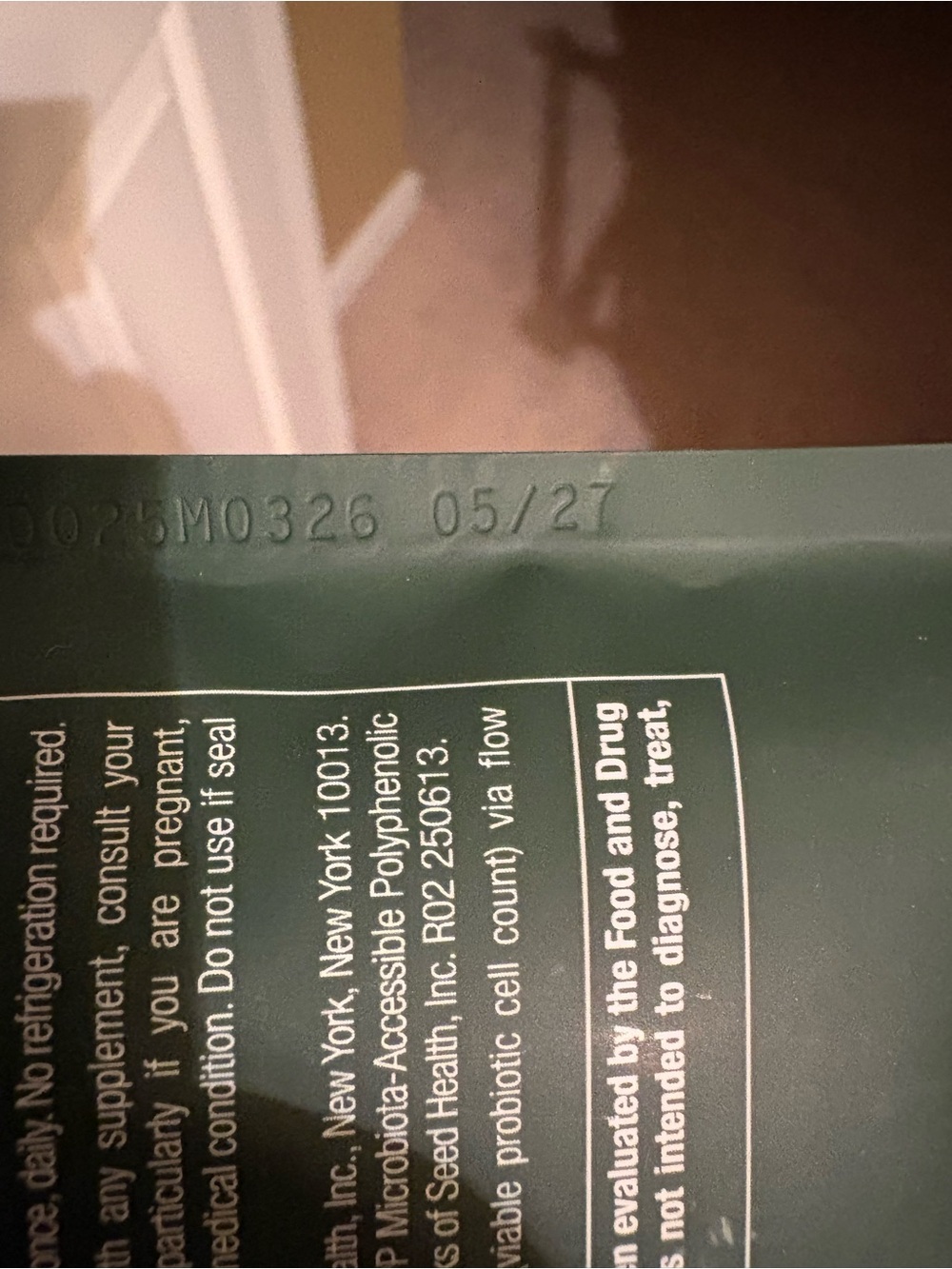 Seed Daily Synbiotic Sachets - Dark Green - Picture 4 of 7